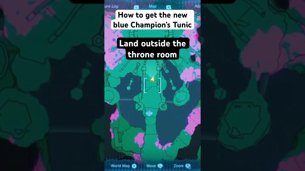 How to get the new blue Champion’s Tunic (Leathers) in Tears of the Kingdom |Cinemaze Shorts 