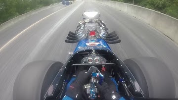 Ed Bliss Jr. Front engine dragster