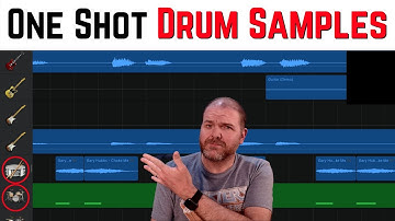How to use ONE SHOT drum samples in GarageBand iOS