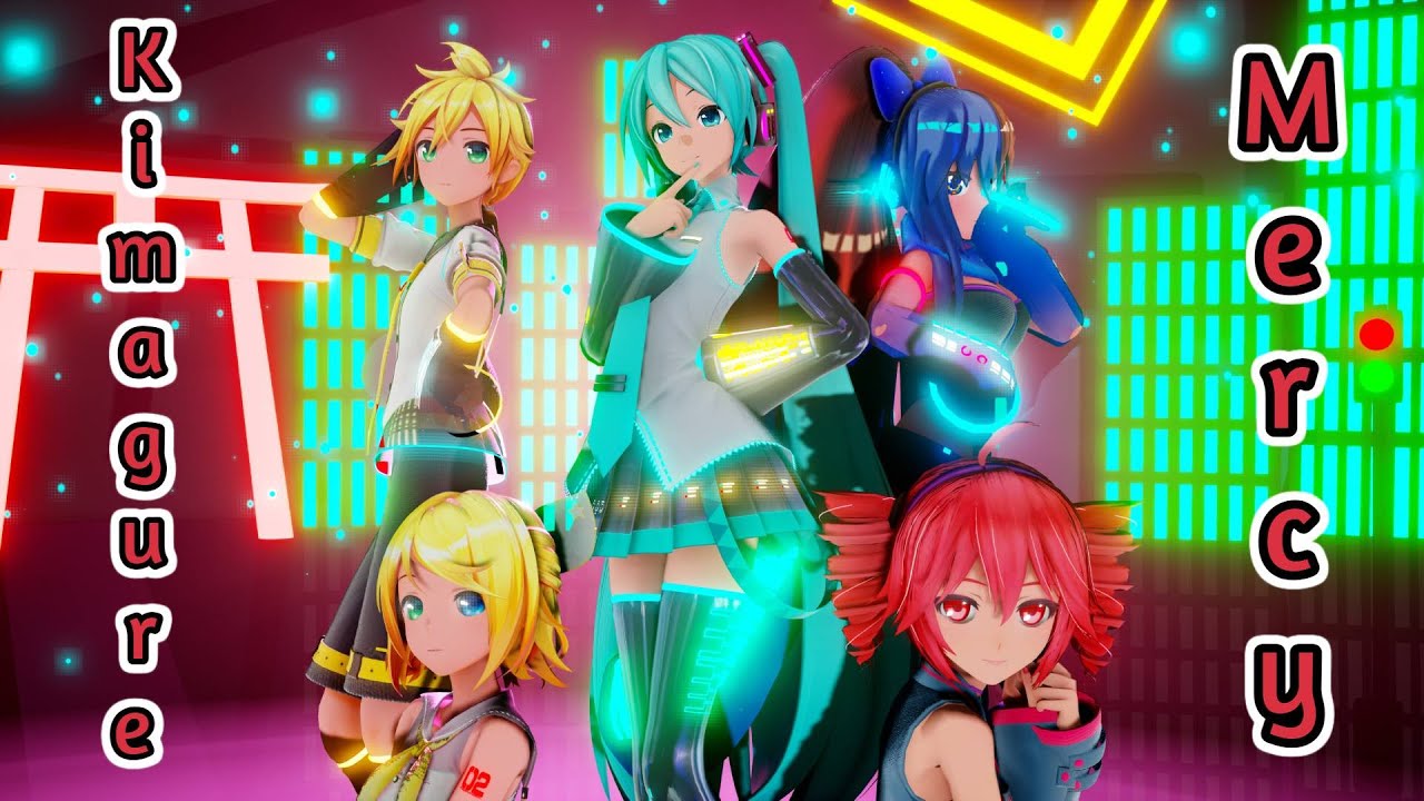Kimagure Mercy【VOCALOID】Aitzu, Miku. Teto, Rin y Len