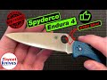 Spyderco Endura 4 K390 Blade Steel - The Best Knife Ever