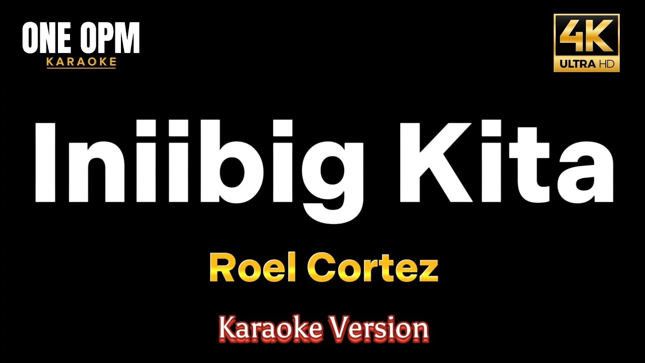 Iniibig Kita - Roel Cortez (karaoke version)