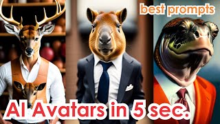 2. Create an avatar and wallpaper in 5 sec. I AI awesome Prompts in Lexica.art screenshot 3