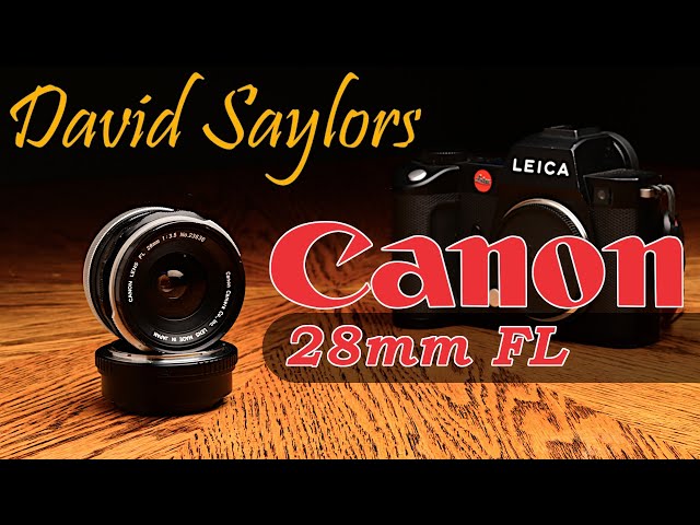 CANON FL 28 1:3.5広角レンズ Canon FL 28mm f3.5 Breech Lock Vintage Lens Real World Review on a