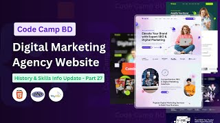 Agency Website Development: About Us Info Update - Part 27 #codecampbd #phpprojects