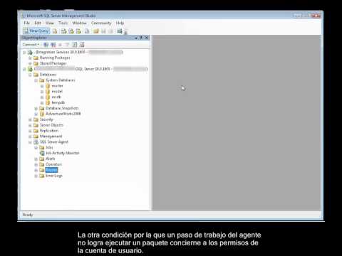 Ejemplo Integration services y Job en SQL SERVER