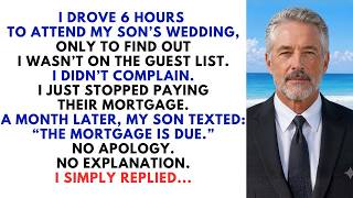 Details “You’re Not Invited, Dad.” One Month Later, My Son Texted Me About His Mortgage Update