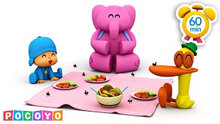 😱Oh no! There are flies at the picnic - how difficult! 🪰 | Pocoyo English | Cartoons