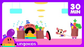 ABC CHANT 🔤🎶+ Baby Bot's Favorite Songs for Kids 🤖|Lingokids