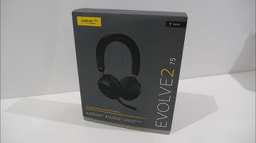 Jabra Evolve2 75 Unboxing