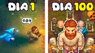 Eu joguei 100 dias em Graveyard Keeper!