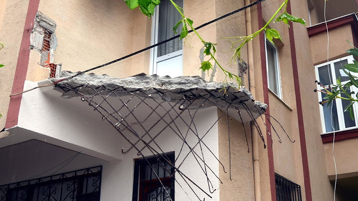 Avcılar'da balkonu çöken binaya tahliye kararı
