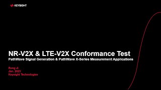 NR V2X and LTE V2X Introduction and RF Test Demo Video
