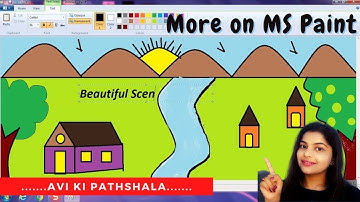 More on MS Paint I Class 2 I #AviKiPathshala