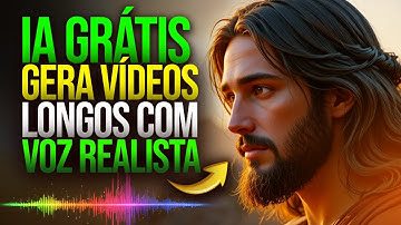 Essa IA Grátis Cria Vídeos Longos com Voz Real e Sem Marca D’água