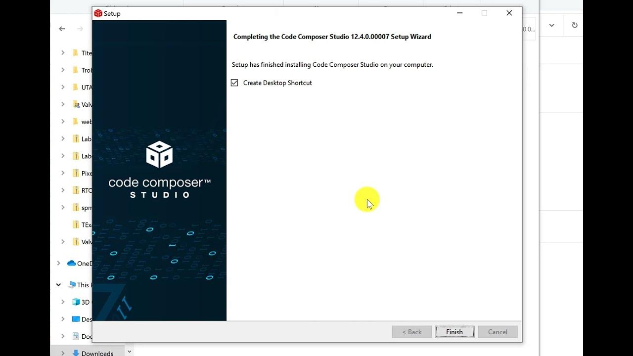 Install texas instruments ccs 12 4 youtube
