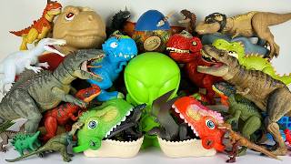 Jurassic World Rebirth ASMR Dinosaur Unboxing T-rex Head giganotosaurus Mutadon Triceratops Raptor