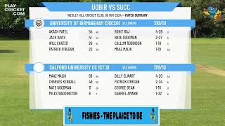 University of Birmingham Cricsoc v Salford University CC 2nd XI