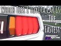 Which tier 1 toyota car in mrt is the fastest  fastest tier 1 car in mrt robloxpart 2