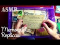 ASMR | Sorting & Showing Replica Memorabilia Packs & Papers in a whisper!