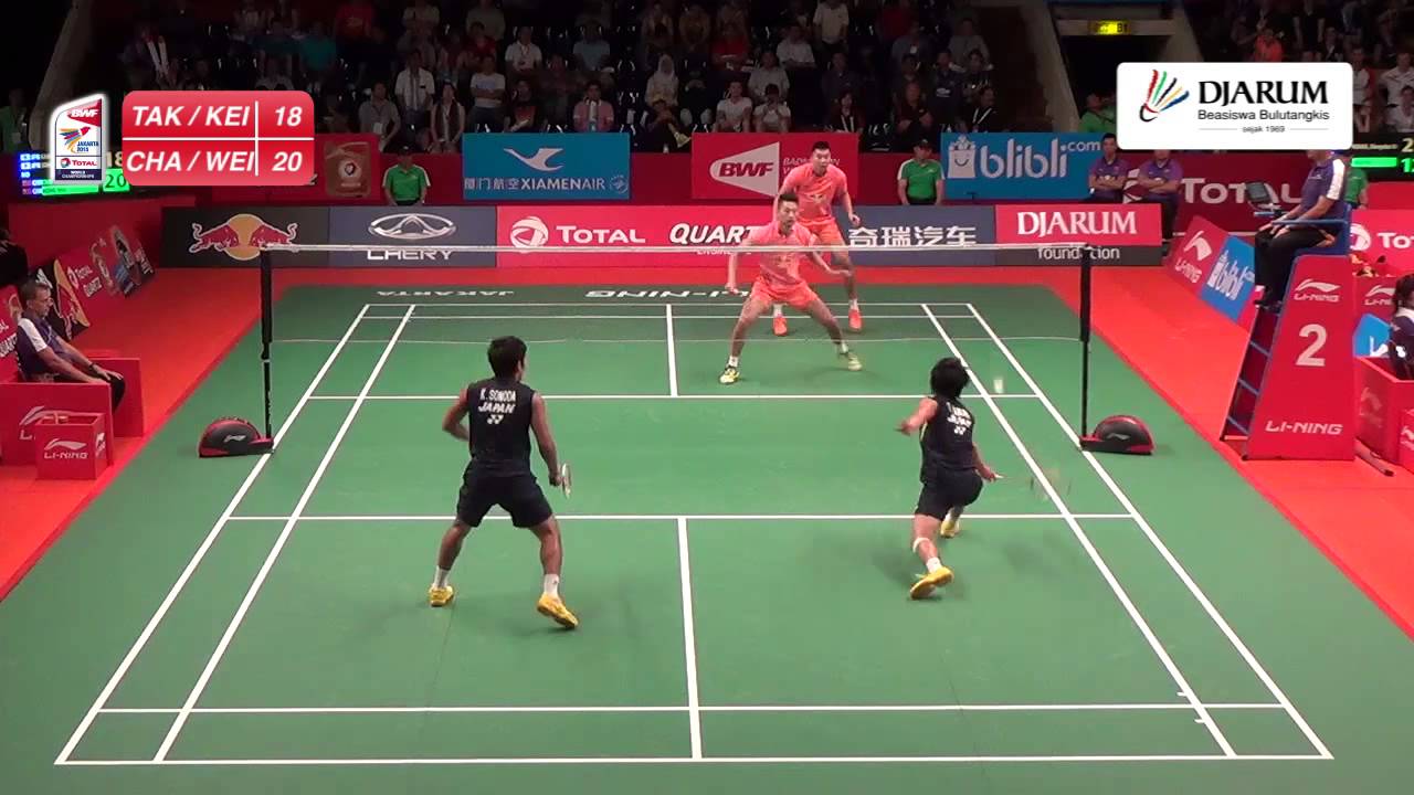 Takeshi Kamura / Keigo Sonoda (JAPAN) vs Chai Biao / Wei Hong (CHINA)