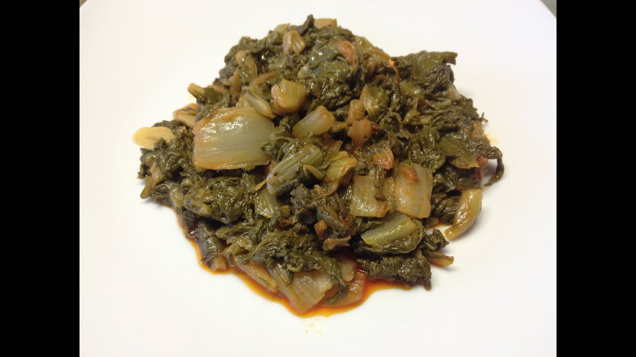 Acelgas con pimentón