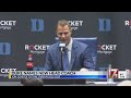 Jon Scheyer speaks after being named next Duke basketball head coach