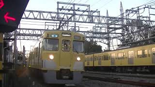 西武鉄道2403F+2095F　回送～各停拝島行　小平1番到着