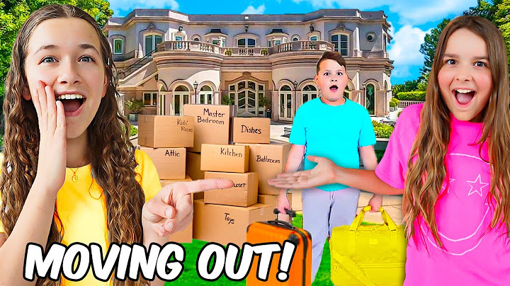 WE ARE MOVING TO OUR SISTER'S HOUSE! 😢
