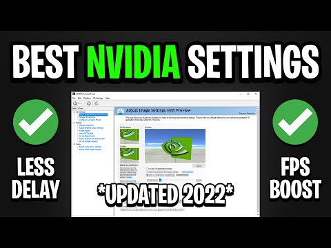 BEST NVIDIA Settings That Will Reduce Input Delay! (UPDATED 2022)