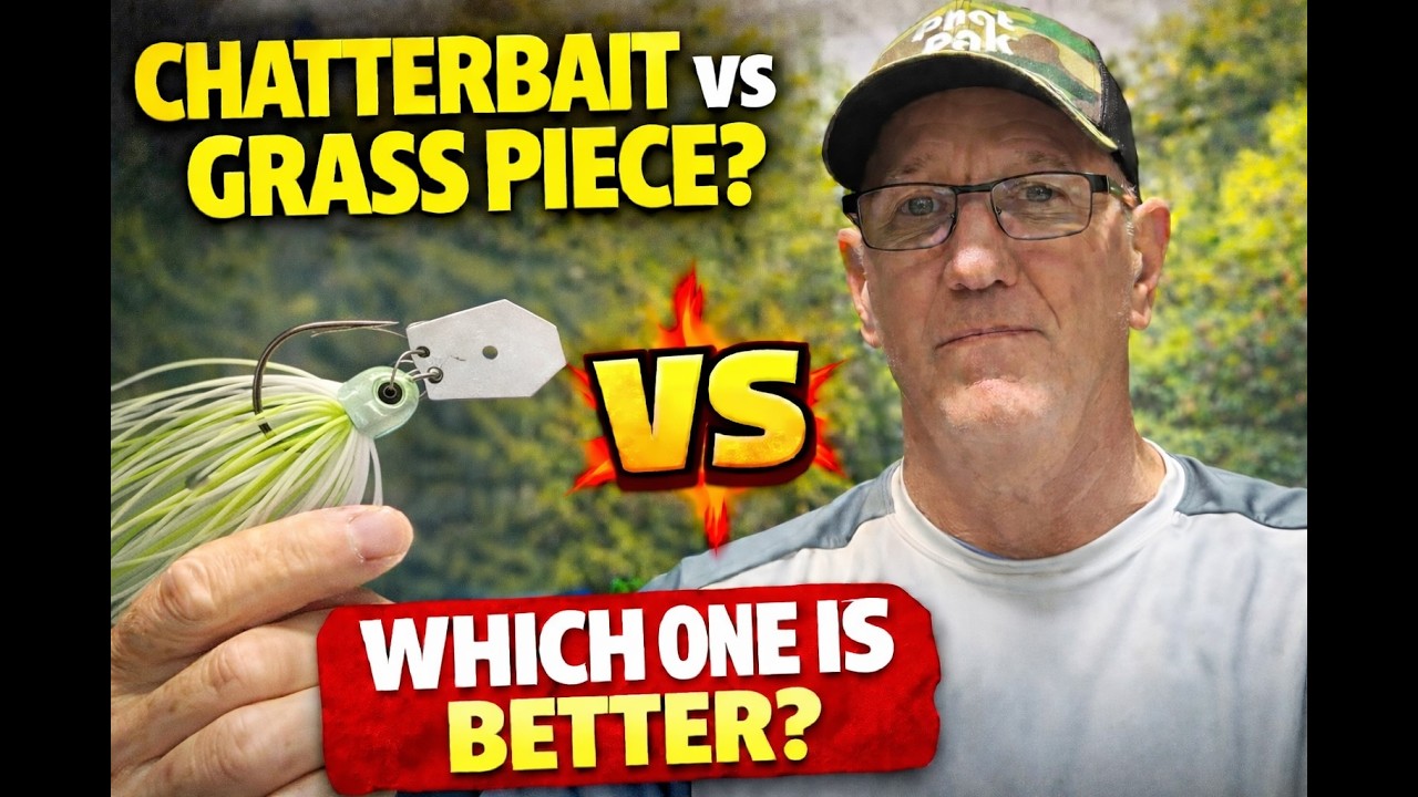 Everyone Throws Chatterbaits…   But is the Grass Piece Better?
