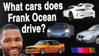 Frank Ocean's car collection (BMW, McLaren, Porsche)