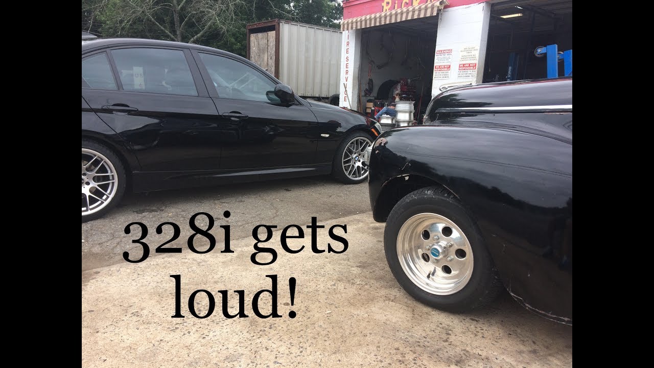 Bmw 328i Custom Exhaust Is Finished Youtube