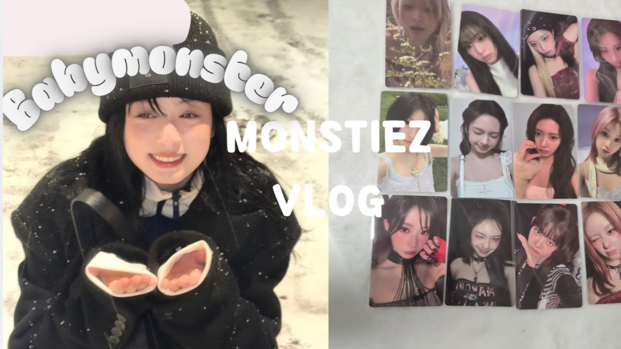 {몬스티즈로그#6} babymonster를 사랑하는 monstiez의 vlog | supa dupa luv Psycho 엠디깡|베이비몬스터| 몬스티즈|아현| 치키타| 아키즈 사랑단