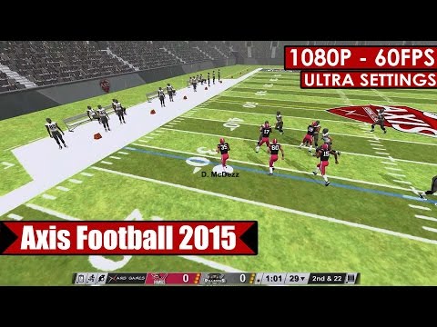 Axis Football 2015 gameplay PC HD [1080p/60fps]
