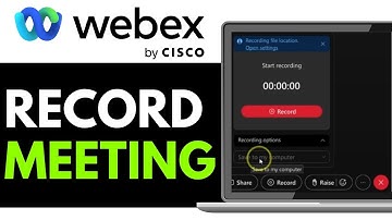 How To Record Webex Meeting With Audio And Video 2025 (EASILY)