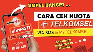 Cara Cek Kuota Telkomsel 100% Mudah !!!