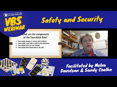 VBS Webinar Safety and Security