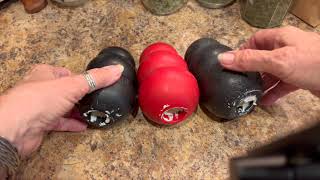 HOW TO LOAD A KONG  FOR YOUR DOG