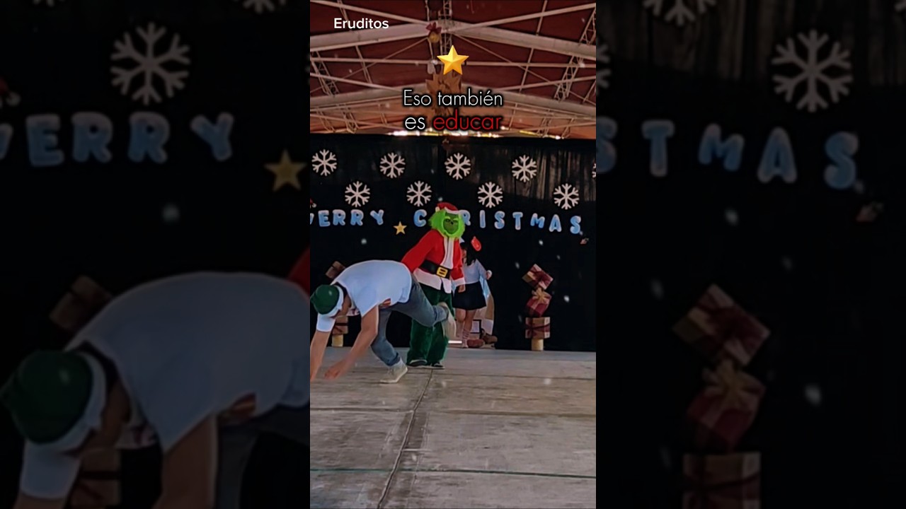 El mejor regalo no se envuelve | festival navideño | colegio Buenaventura | Eruditos con Adrián