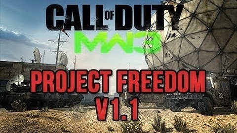 Call of Duty Modern Warfare 3 RTM Project Freedom CEX Mod Menu +Download