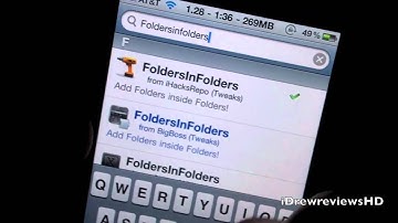 Have your Folders in Side FolderinFolders  IOS Tweak