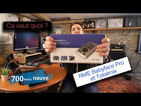 RME Babyface Pro et total mix