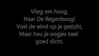 Video thumbnail of "Het land van je ogen dicht met tekst  (woezel en pip)"