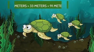 Adding and Subtracting Lengths of Measurement - Under the Sea!