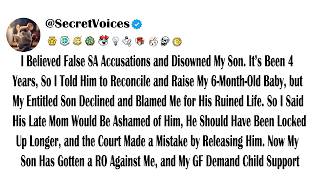 I Believed False SA Accusations and Disowned My Son. It’s Been 4 Years, So I Told Him to Reconcil...