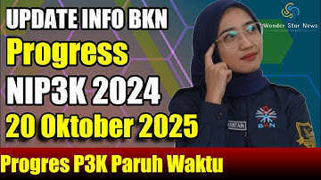 Update NIP3K Part Time per 20 Oktober 2025