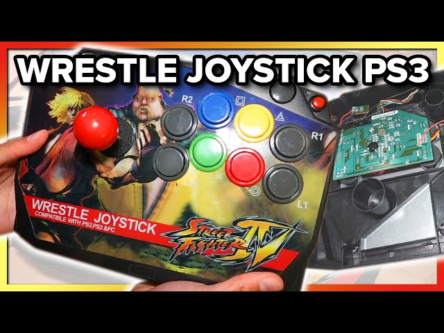 Joystick Arcade Wrestle PS3 PS2 PC