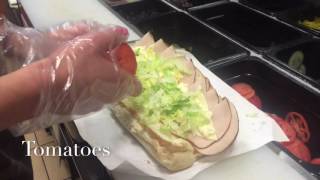 How to make a Subway Sandwich