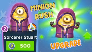 Minion Rush Sorcerer Stuart Minion Upgrade Level 2 Lunar New Year Prize Pod Opening Gameplay